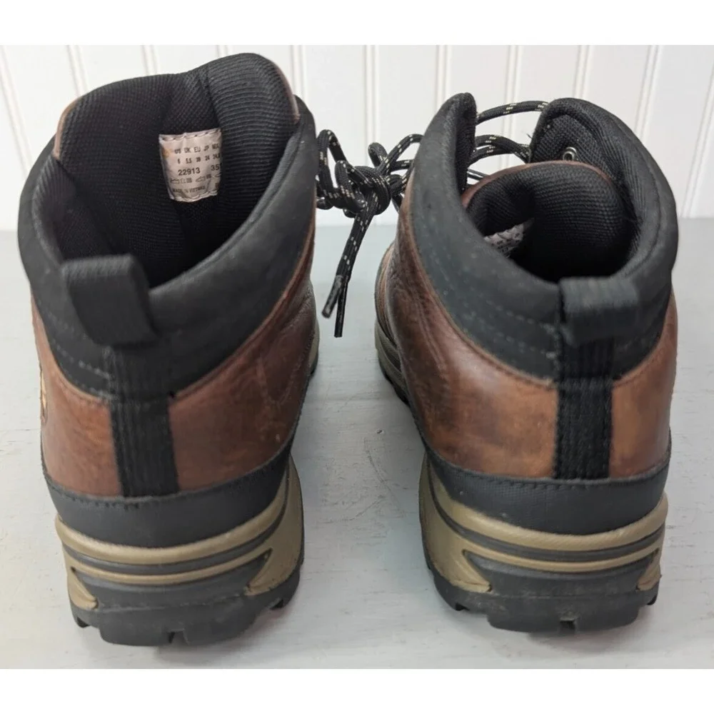 Timberland Boots Youth Boys Size US6 Brown Leather‎ Shoes Hiking Outdoor 22913